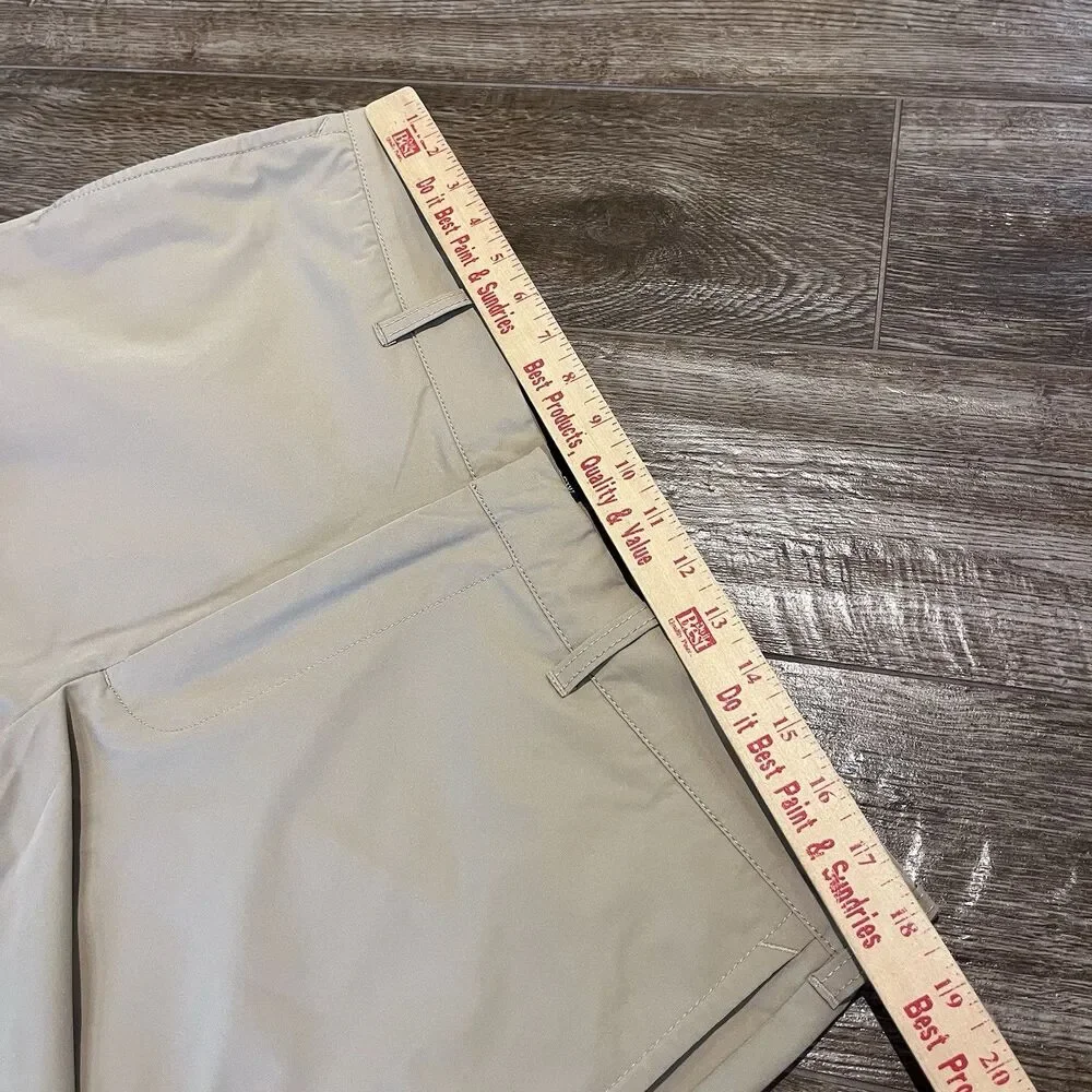 J Crew Tech Shorts Size 36 Kacki 9